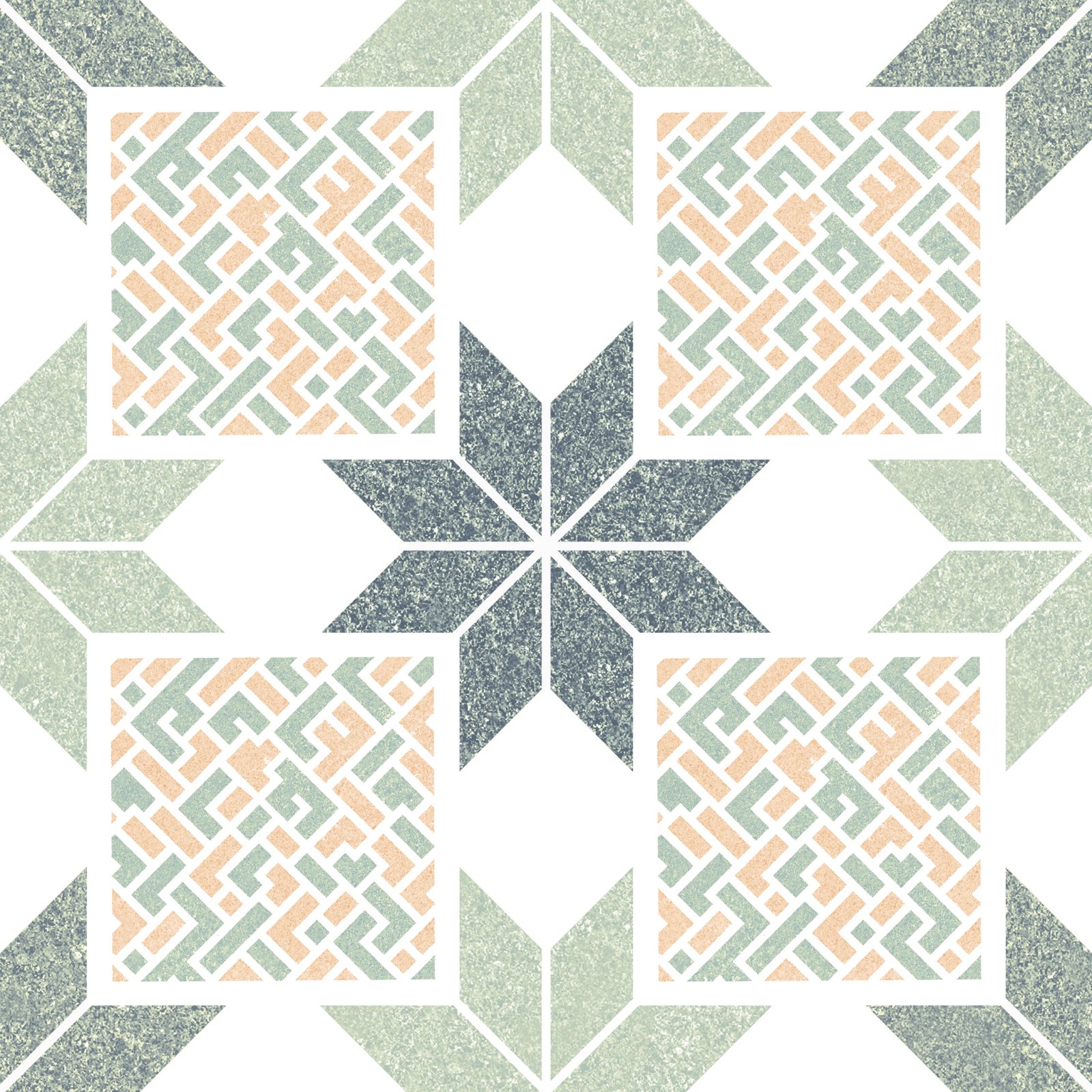 Asia Tile Raven Green 25x25